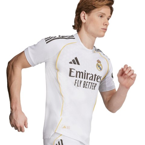Koszulka męska adidas Real Madrid 25/26 Home Authentic biała JV5918