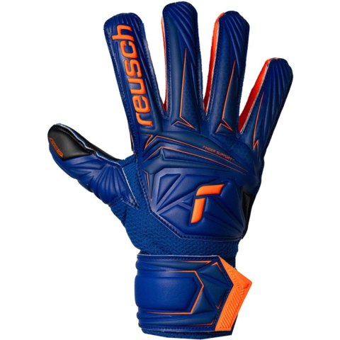 Rękawice Reusch Attrakt Infinity Finger Support Junior 56 72 710 4127