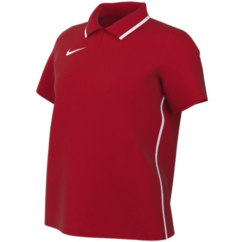 Koszulka damska Nike Dri-Fit Park 26 Polo czerwona HM7150 657