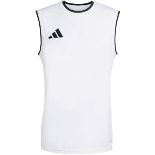 Koszulka męska adidas Entrada 26 Sleeveless Jersey biała KB3928