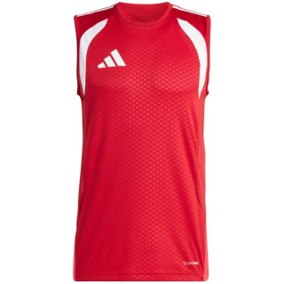 Koszulka męska adidas Tiro 26 Competition Sleeveless Jersey czerwona KA7610