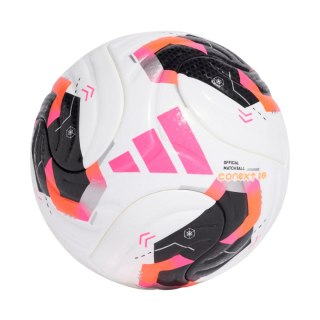 Piłka nożna adidas Conext 26 Pro biało-różowo-czarna KE5866