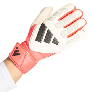 Rękawice bramkarskie adidas Predator Match biało-czerwone KA7783