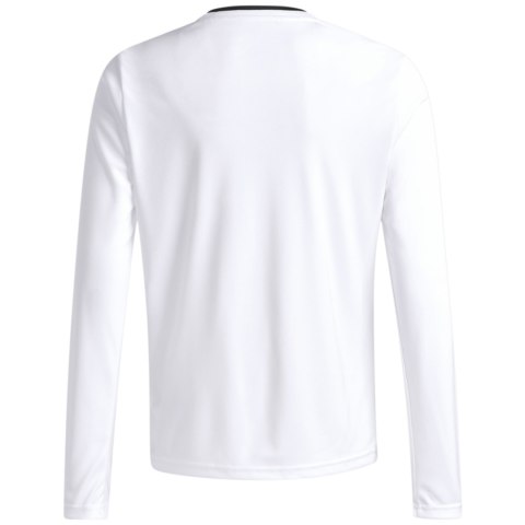 Koszulka dla dzieci adidas Entrada 26 Long Sleeve Jersey biała KF5874