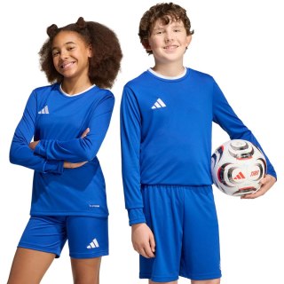 Koszulka dla dzieci adidas Entrada 26 Long Sleeve Jersey niebieska KF5886