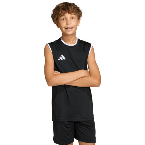 Koszulka dla dzieci adidas Entrada 26 Sleeveless Jersey czarna KB3933