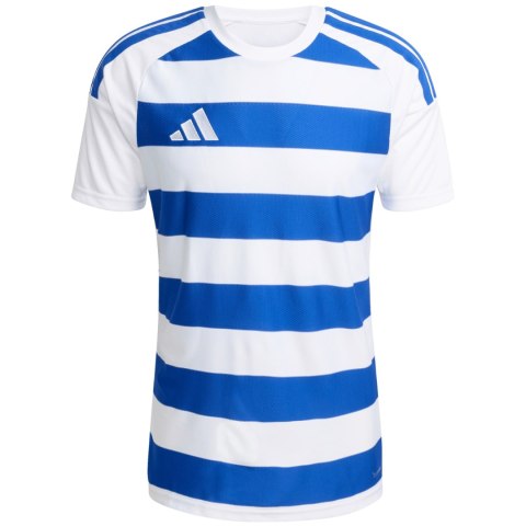 Koszulka męska adidas Hooped 26 Jersey biało-niebieska KF3389