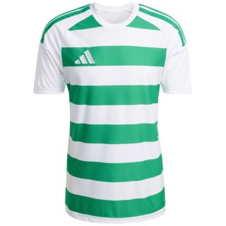 Koszulka męska adidas Hooped 26 Jersey biało-zielona KF3393