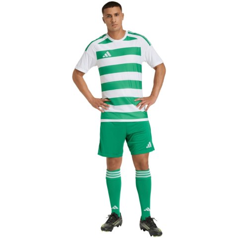 Koszulka męska adidas Hooped 26 Jersey biało-zielona KF3393