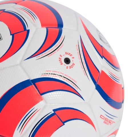 Piłka nożna adidas Tiro League J350 biało-pomarańczowa JW1525