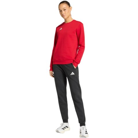 Bluza damska adidas Entrada 26 Sweat Top czerwona KB3950
