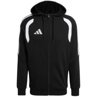 Bluza męska adidas Tiro 26 League Sweat Full Zip Hoodie czarna KF3321