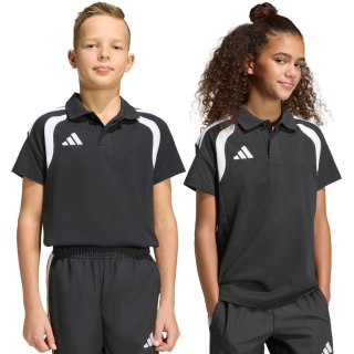 Koszulka dla dzieci adidas Tiro 26 League Polo czarna KF3407
