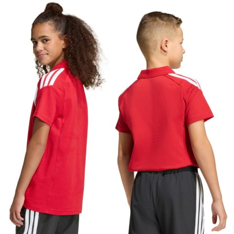 Koszulka dla dzieci adidas Tiro 26 League Polo czerwona KF3408