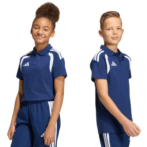 Koszulka dla dzieci adidas Tiro 26 League Polo granatowa KF3406