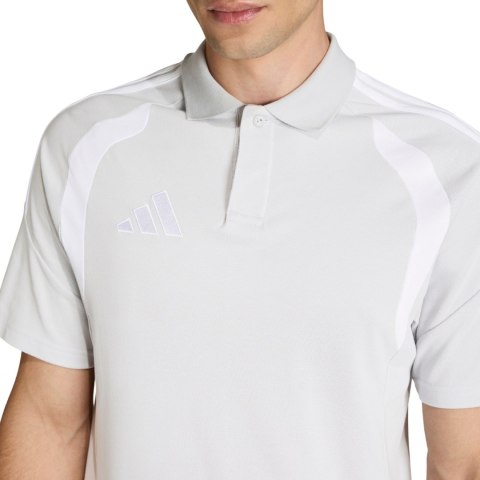 Koszulka męska adidas Tiro 26 League Polo jasnoszara KF3399