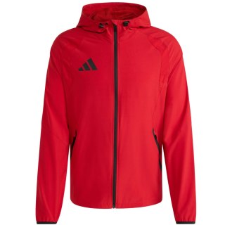 Kurtka męska adidas Tiro 26 Travel Windbreaker czerwona KD3337