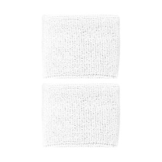 Frotka na rękę Asics Wrist Band 2 szt. biała 3043A143 100