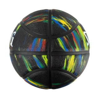 Piłka do koszykówki Spalding Marble czarno-zielona 84402Z