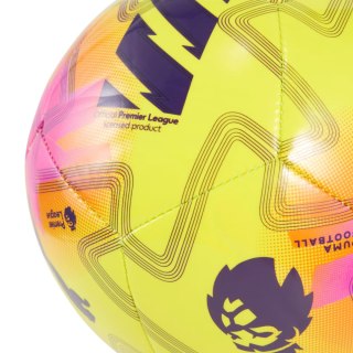 Piłka nożna Puma Orbita Mini Premier League Lights żółto-różowa 84722 01