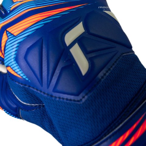 Rękawice bramkarskie Reusch Attrakt Grip niebieskie 5670815 4126