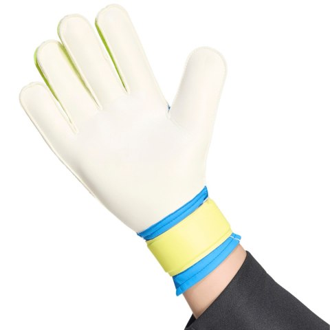 Rękawice bramkarskie adidas Predator Training biało-żółto-niebieskie KA7786