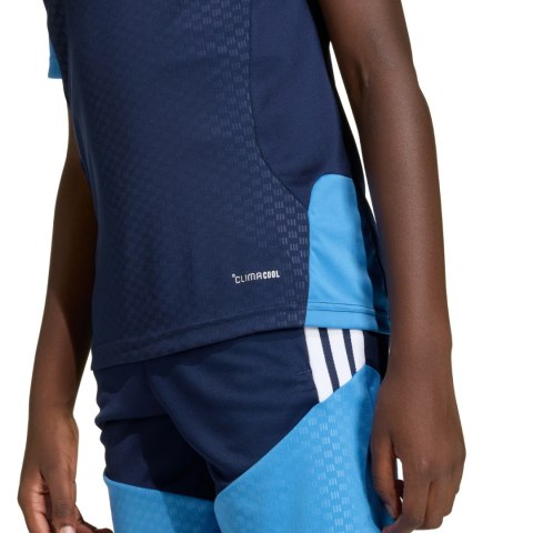 Koszulka dla dzieci adidas Tiro 26 Competition Training granatowo-błękitna JM1446