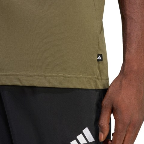 Koszulka męska adidas Camo Explorer Graphic oliwkowa JZ7502