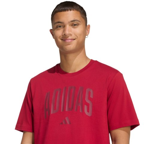 Koszulka męska adidas Collegiate Lineage czerwona KH4593