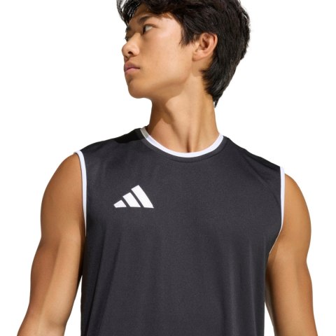 Koszulka męska adidas Entrada 26 Sleeveless Jersey czarna KB3929
