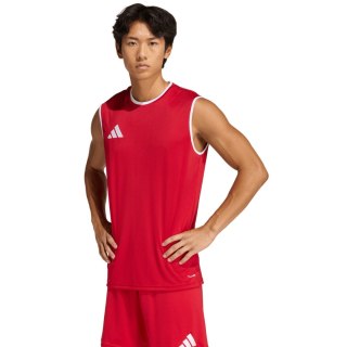 Koszulka męska adidas Entrada 26 Sleeveless Jersey czerwona KB3932
