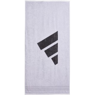 Ręcznik adidas Performance L biało-czarny KE7415