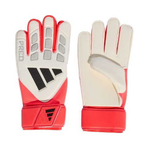 Rękawice bramkarskie adidas Predator Match biało-czerwone KA7783