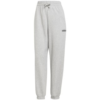 Spodnie damskie adidas Essentials Linear French Terry Cuffed jasnoszare JC5953