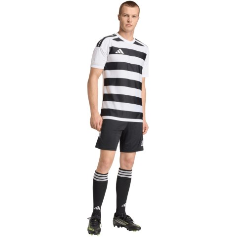 Koszulka męska adidas Hooped 26 Jersey biało-czarna KS6949