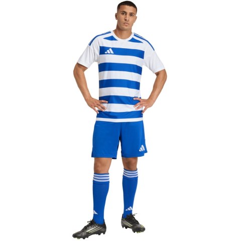 Koszulka męska adidas Hooped 26 Jersey biało-niebieska KF3389