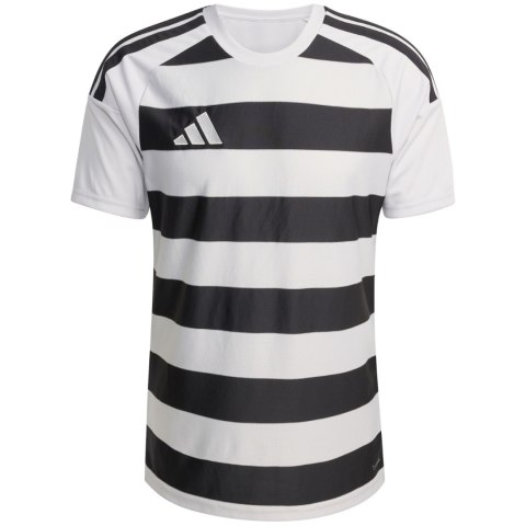 Koszulka męska adidas Hooped 26 Jersey szaro-czarna KF3396