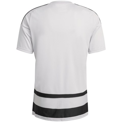 Koszulka męska adidas Hooped 26 Jersey szaro-czarna KF3396