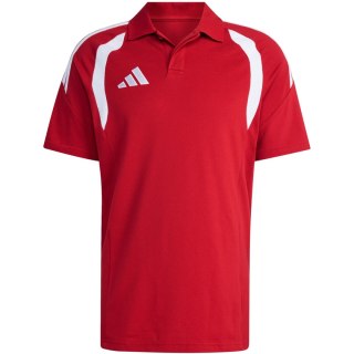 Koszulka męska adidas Tiro 26 League Polo czerwona KF3400