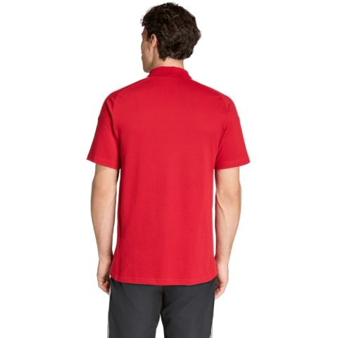 Koszulka męska adidas Tiro 26 League Polo czerwona KF3400