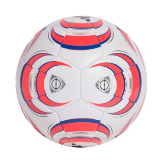 Piłka nożna adidas Tiro League J350 biało-pomarańczowa JW1525