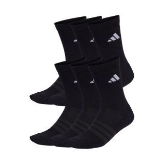 Skarpety adidas Cushioned Crew 6 par czarne KE5499
