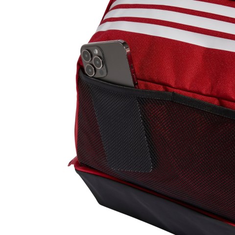 Torba adidas Tiro Duffle Large With Bottom Compartment czerwona JY7950