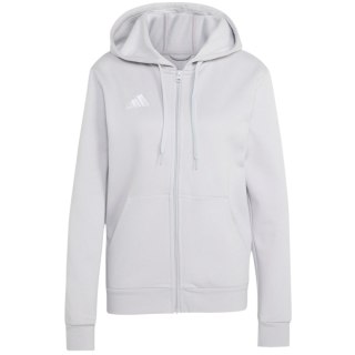 Bluza damska adidas Entrada 26 Full Zip Hoodie szara KF5936