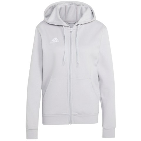 Bluza damska adidas Entrada 26 Full Zip Hoodie szara KF5936