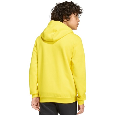 Bluza dla dzieci adidas Entrada 26 Full Zip Hoodie żółta KH1777