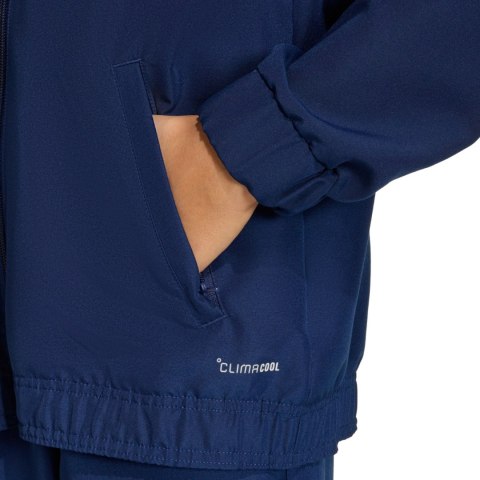 Bluza dla dzieci adidas Entrada 26 Presentation granatowa JZ6615