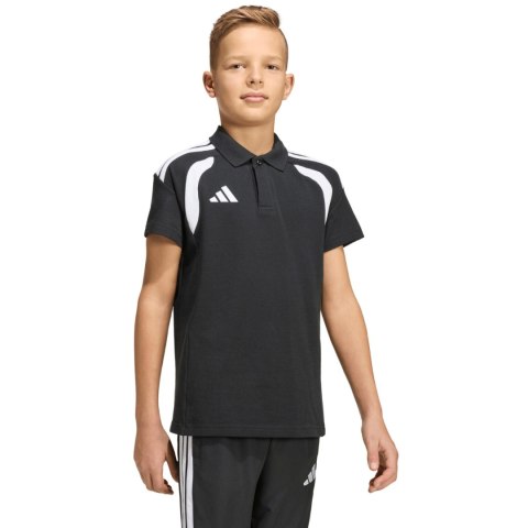 Koszulka dla dzieci adidas Tiro 26 League Polo czarna KF3407