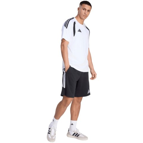 Koszulka męska adidas Tiro 26 League Tee biało-czarna KC3698