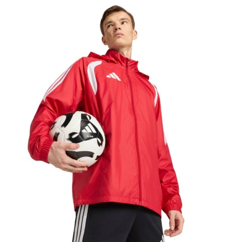 Kurtka męska adidas Tiro 26 League Windbreaker czerwona JY9731